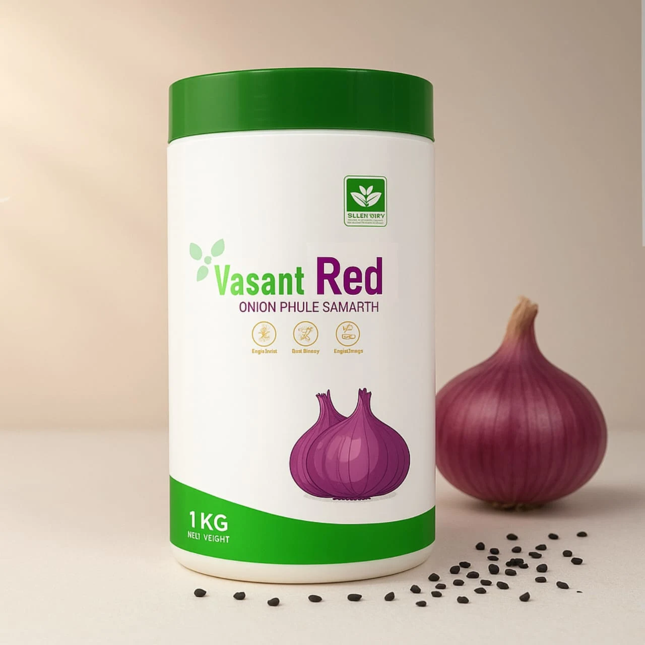 Nashik Red Onion Seeds Pack